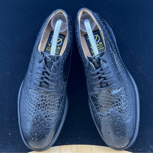 Cole Haan Grand 360 Crocodile Skin Black Leather Size 8.5 Mens main image 10
